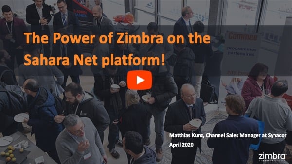Webinar: Discover Zimbra 9’s Superpowers with Sahara Net