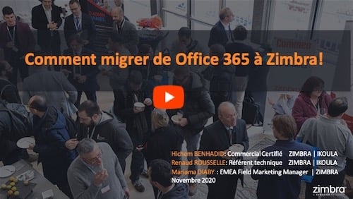 Zimbra Webinar with IKOULA
