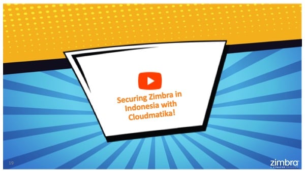 Zimbra and Cloudmatika webinar