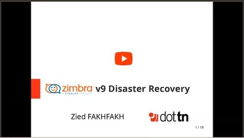 Zimbra and DotTN webinar