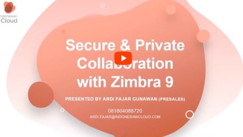 Zimbra and Indonesian Cloud webinar