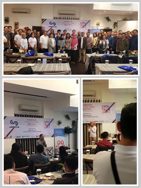 Zimbra Lunch & Learn by Jabetto