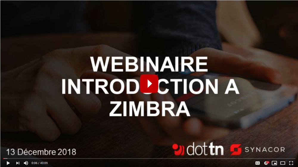 Webinaire  Introduction a Zimbra   YouTube-cover